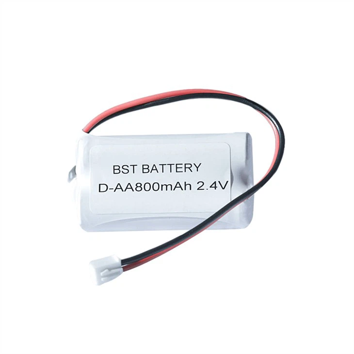 D-AA800mAh 2.4V Ni-Cd 배터리